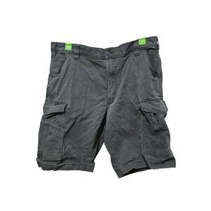 Carhartt Mens Green Cargo Shorts With Multiple Pockets Belt Loops Sz 38  Durable